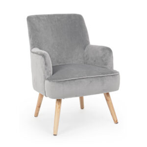 Poltrona Adeline grigio - Bizzotto