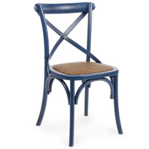 Sedia Cross - blu - Bizzotto