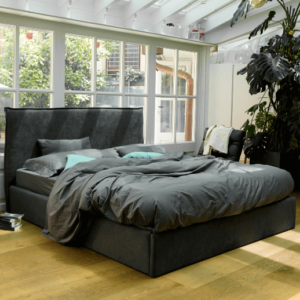 Letto Eliseo 160X190 contenitore in tessuto