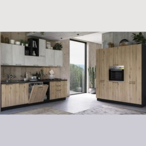 Cucina moderna EVO Mira - composizione D151