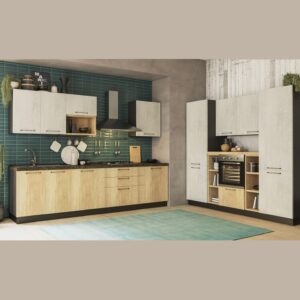 Cucina moderna EVO Mira - composizione D152