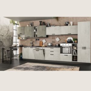 Cucina moderna EVO Mira - composizione D155