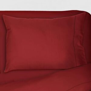 Set lenzuolo singolo "Morfeo" - colore rosso