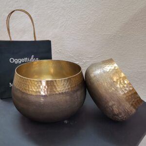 Set 2 vasi Hammel Wide Oro