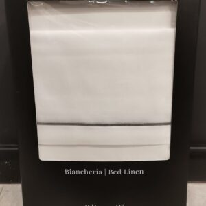 Set coordinato matrimoniale Satin colore corda-titanio