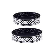 Set 2 vassoio Dekor Inky