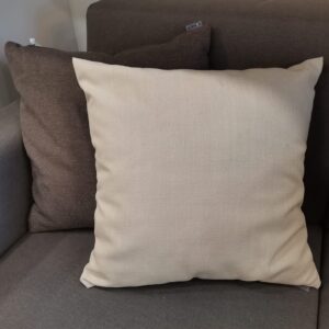 Set 2 cuscini marrone Venice 50x50 e beige Venice 45x45