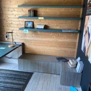 Composizione completa zona studio CLEVER