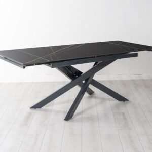 Tavolo allungabile ARES Nero 140 x 80 (200x80)